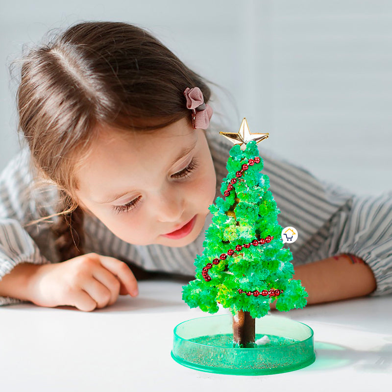 🌟 Árbol de Navidad de Cristal Mágico 🌟