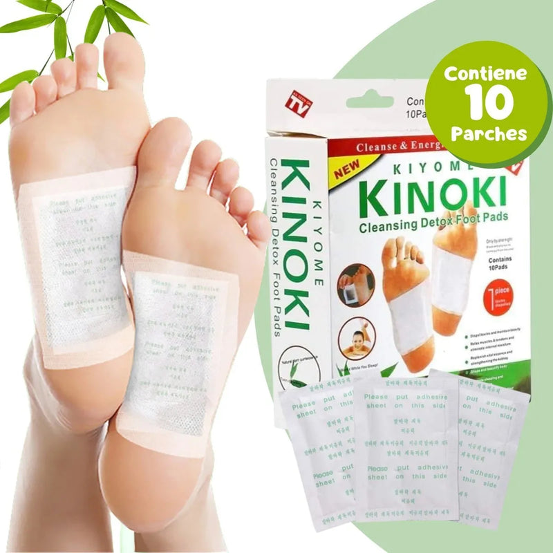 Kinoki Parches Detox Para Pies - Compra 1 y llévate 3 al precio de 1