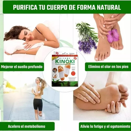 Kinoki Parches Detox Para Pies - Compra 1 y llévate 3 al precio de 1